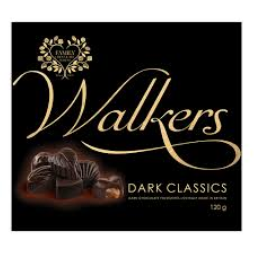 WALKERS DARK CHOCOLATE CLASSIC 150G
